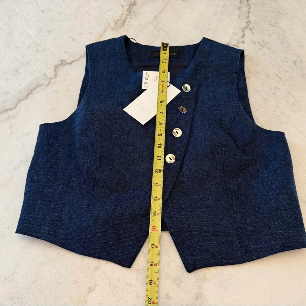 Zara LUXE 100% linen set..